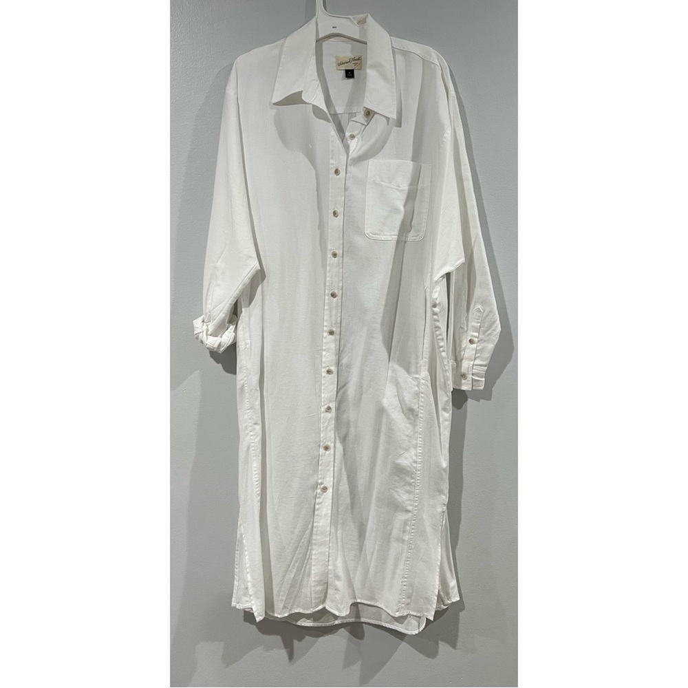 White woven dress